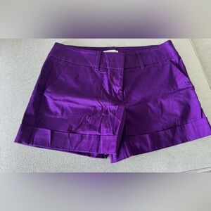 New York & Company Vibrant Purple Women's Shorts